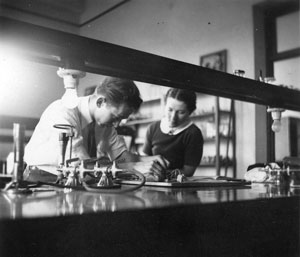 Biology Lab, 1930s
